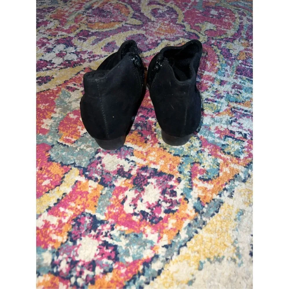 Little Girls Black Boutique Boots